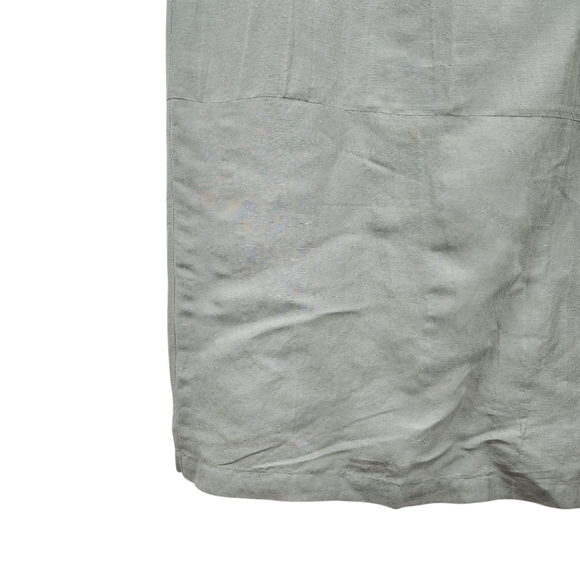 SuZen Vintage Women's Linen Blend Sleeveless A-line Midi Dress - S - Picture 3 of 9